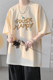 已注册/夏季风字母印花短袖T恤男宽松体恤打底衫DT1330/P25，男装T恤，电商B316