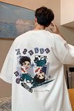 已注册/夏季休闲风情侣款短袖T恤男宽松体恤打底衫DT3323/P25，男装T恤，电商B316