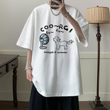 已注册/夏季动物印花半袖短袖T恤大码男体恤打底衫DT5203/P25，男装T恤，电商B316