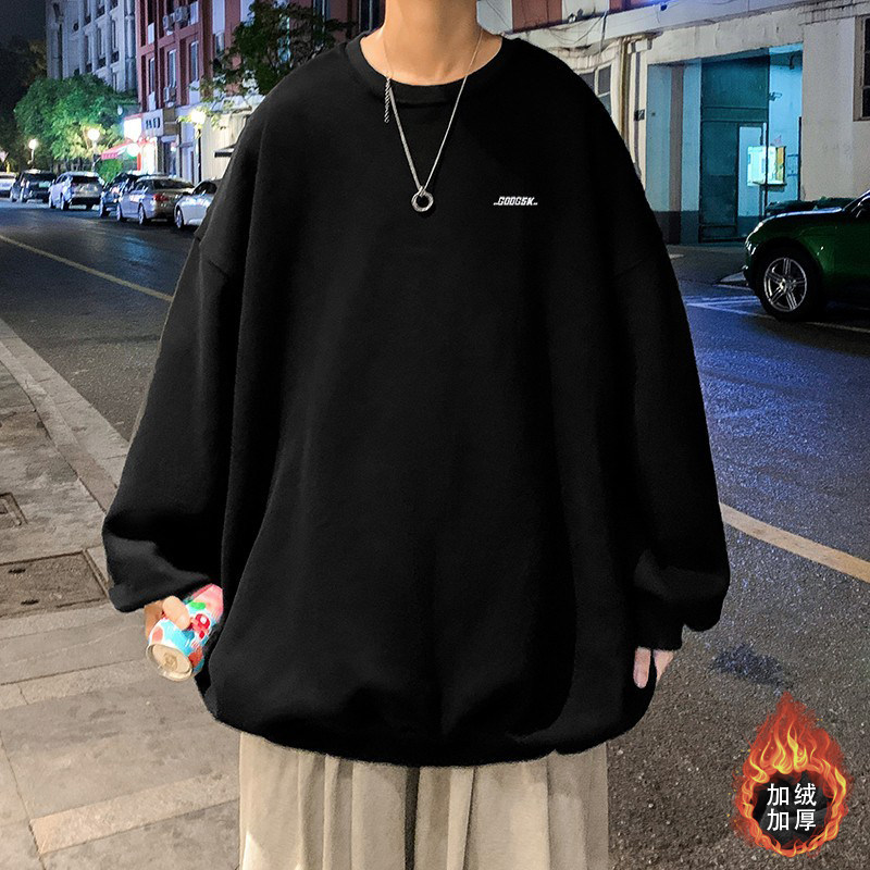 已注册/春季夜景港风加厚卫衣男女情侣外套WY8833/P28加绒P35图片