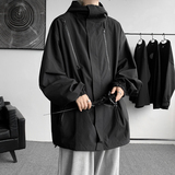 秋冬季防水大码流行工装冲锋衣男休闲风夹克外套JK2865/P100，男装夹克，电商B316