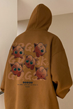 已注册/秋季卡通休闲连帽卫衣男宽松打底衫外套WY9287/P50加绒P55，男装卫衣，电商B316