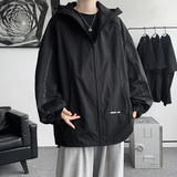 秋冬季防水冲锋衣夹克男大码连帽情侣直播款外套JK6321/P100，男装夹克，电商B316
