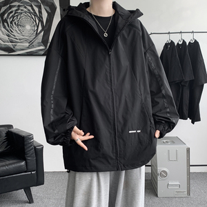 秋冬季防水冲锋衣夹克男大码连帽情侣直播款外套 JK6321/P100图片