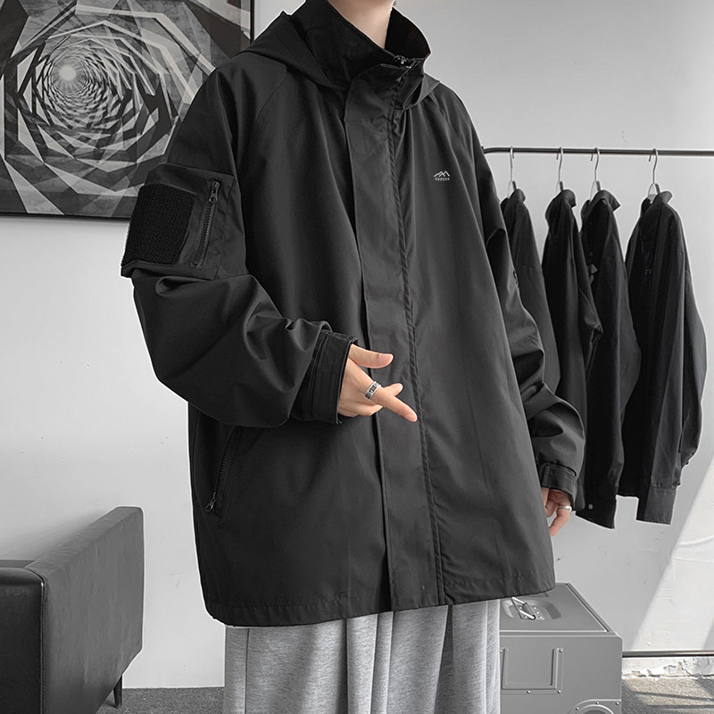 秋冬季新冲锋衣男三合一外套大码夹克JK8338/P100棉衣款P120,男装夹克,电商B316