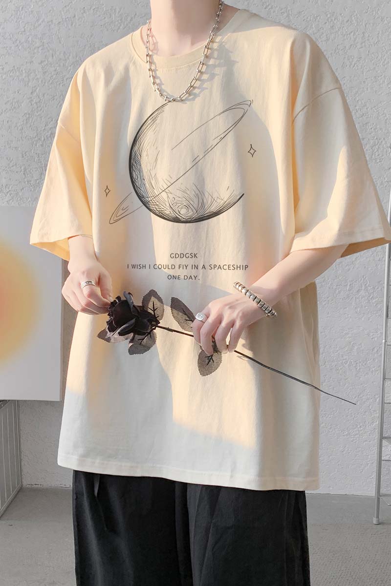 已注册/重磅新款夏季男圆领短袖T恤打底衫宽松大码体恤DT3855/P25,男装T恤,电商B316