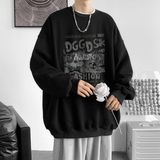 已注册/华棉秋季美式高街卫衣男生打底衫大码圆领外套WY9109/P35，男装卫衣，电商B316