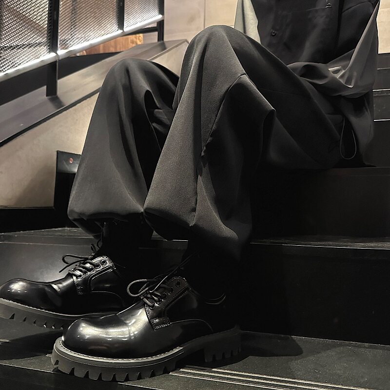 2023春夏季新气质束脚小西裤男休闲宽松西装直筒裤XK3308/P45,男装休闲裤,电商B316