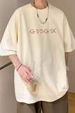 已注册/夏季卡其色内搭短袖T恤男生宽松体恤打底衫DT5955/P25，男装T恤，电商B316