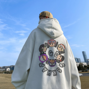 已注册/秋季休闲加绒男连帽春秋款加厚上衣WY9149/P50加绒P55,长款淡黄裙搭配图片图片