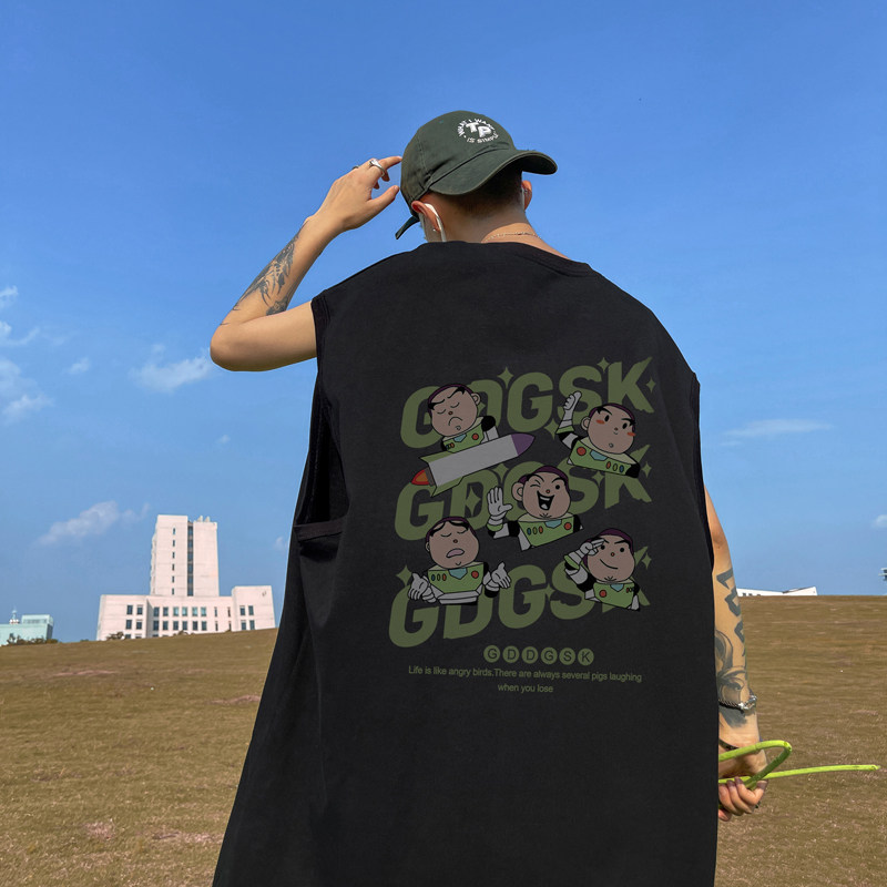 已注册/夏季经典款大码背心男健身舒适坎肩打底衫 BX1432/P25图片