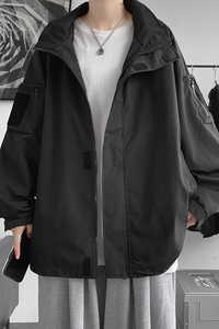 秋冬季三合一冲锋衣男生大码欧美风夹克运动外套 JK5889/P150图片