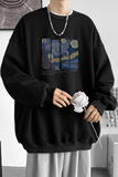 已注册/华棉秋季圆领卫衣男生潮流打底衫外套重磅大码WY9100/P35，男装卫衣，电商B316