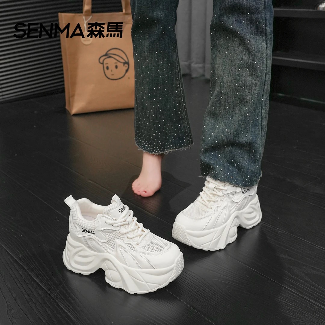 森马内增高女款老爹鞋