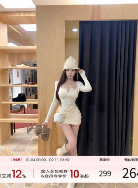 天鹅er【奶油冬日】气质百搭时尚套装E25B10522E25Y10523