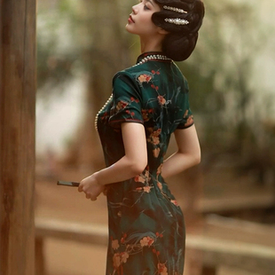 民国老上海日常走秀金陵十三钗古典旗袍2026中式 轻奢高级年轻少女