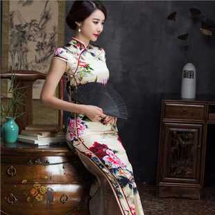 温柔知性优雅气质金陵十三钗旗袍老上海风轻奢高级感女装 极简通勤