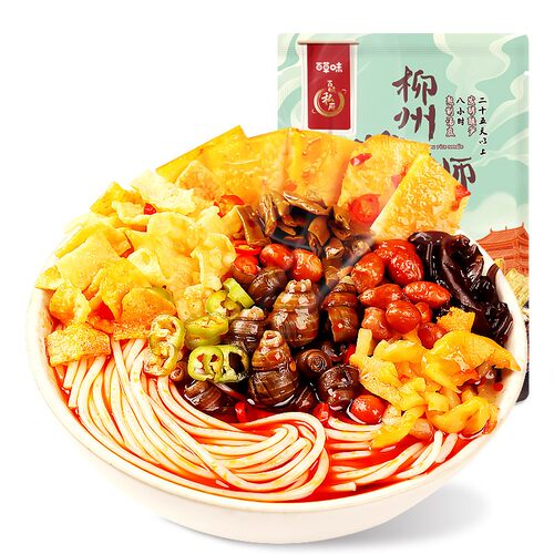 百草味正宗广西柳州螺狮粉方便粉