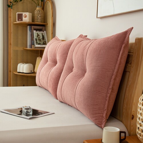 北欧榻榻米2025年新款床头大靠枕卧室无床头沙发靠垫软包床上靠背