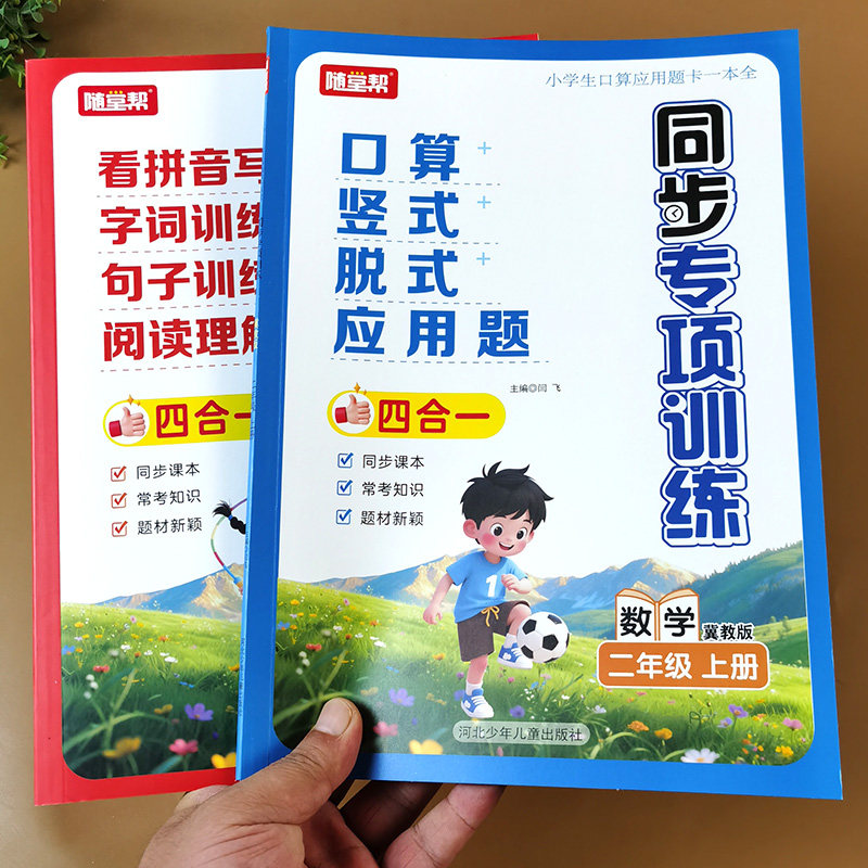 冀教版二年级上册数学专项训练