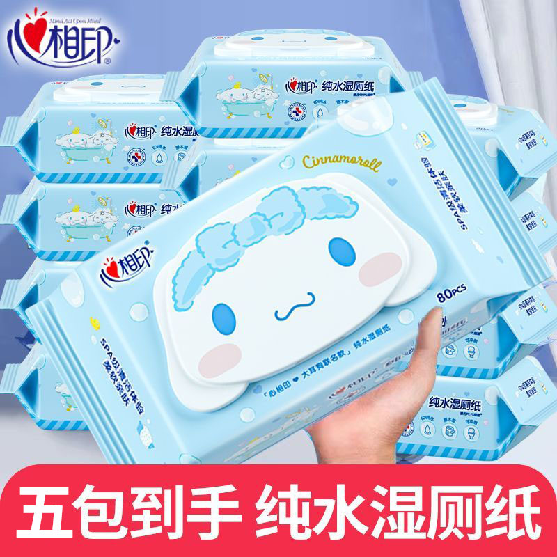 心相印私护专用湿厕纸整箱5包
