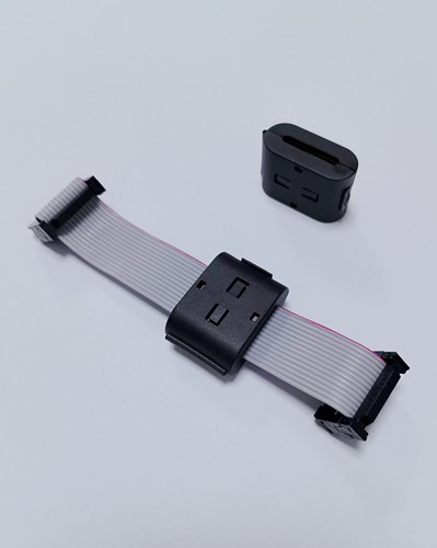 卡扣式磁环 14P 扁平排线磁环 抗干扰屏蔽磁环 内长18.5mm 滤波