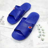 浴室防水一字拖宾馆旅馆酒店沐浴专用室内防滑拖鞋 嘉进夏季 男士