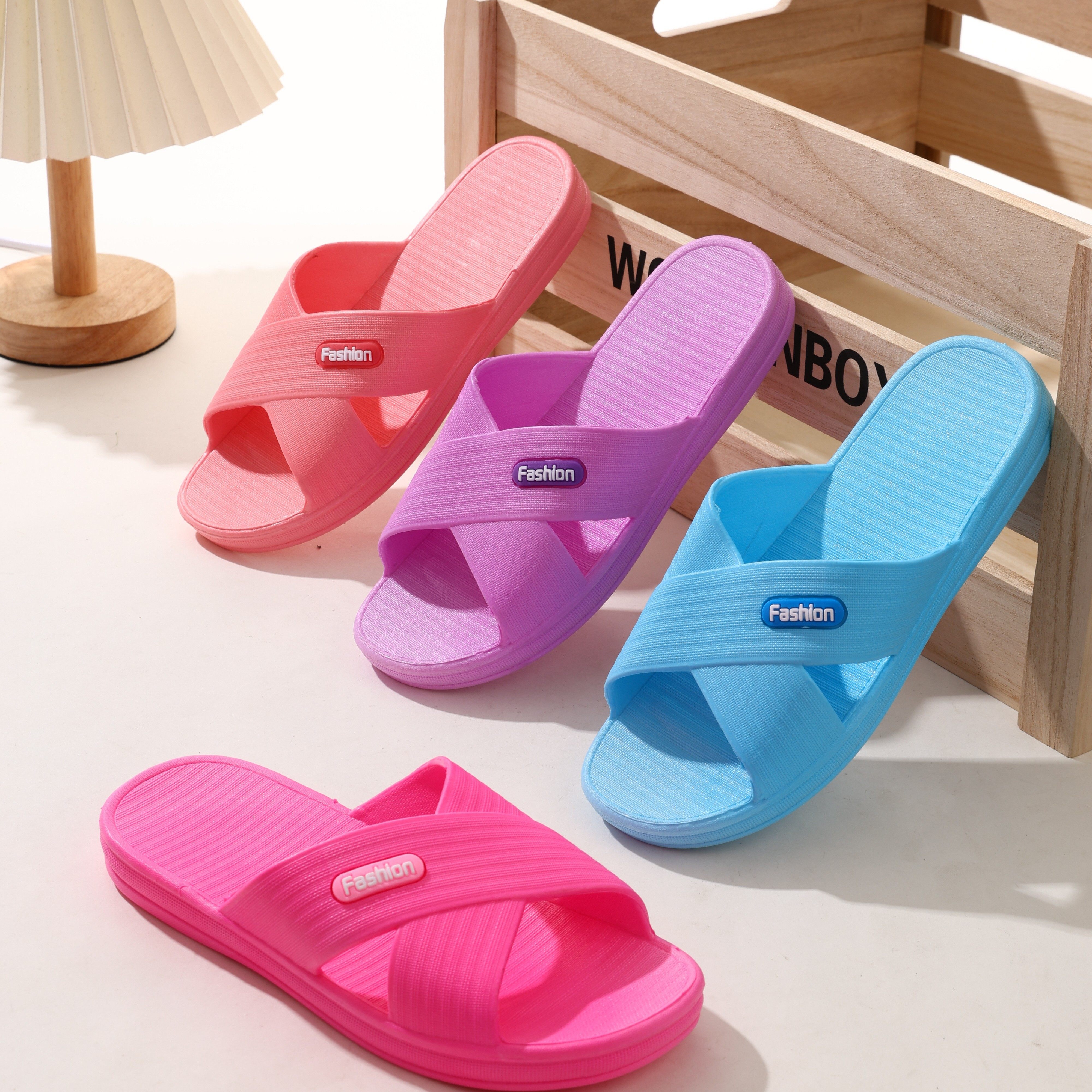 喜步佳2025新款拖鞋女夏季外穿厚底防滑居家室内休闲沙滩一字拖鞋,女鞋,一字拖,淘宝优惠券,粉丝福利购,淘宝优惠卷