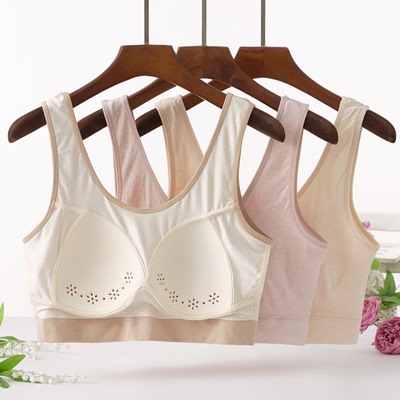 中老年200斤胖妈妈内衣女士大码薄款老人固定杯文胸燕佳思1863