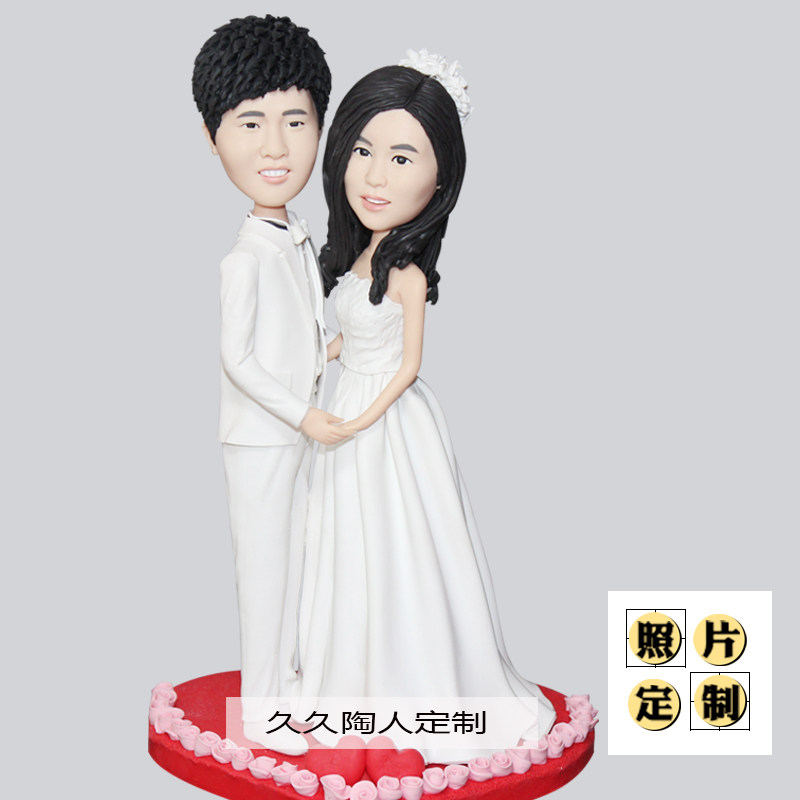 久久陶人定制真人人偶结婚礼物