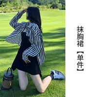 Небольшой сексуальный летний базовый элитный изысканный топ без лямок, французский стиль, в стиле Шанель, подходит для подростков