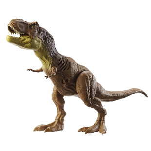 美泰侏罗纪世界哈蒙德恐龙大号异特龙迅猛龙棘龙收藏模型男孩玩具