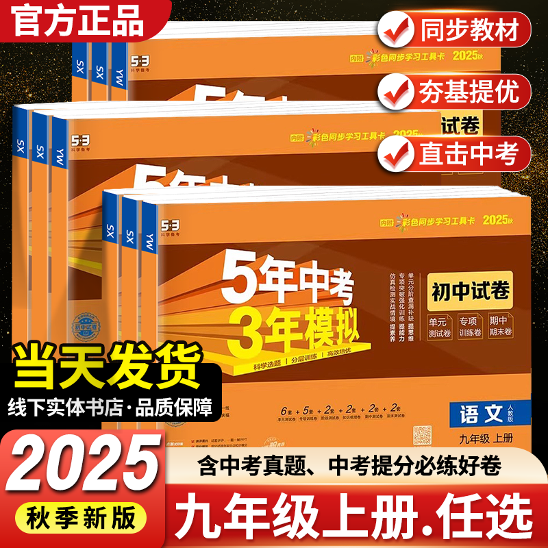 新版53中考九年级上册单元测试卷