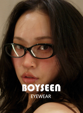 素颜高级感时髦窄框平光镜防蓝光