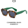 C3 tortoiseshell frame with black and gray pieces