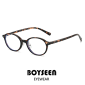 高智感椭圆小框眼镜男女复古玳瑁色书呆子防蓝光眼镜可调节鼻托