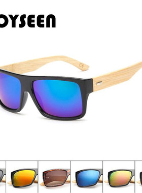 爆款热卖竹木脚太阳镜 复古木质竹腿眼镜 男女士太阳眼镜