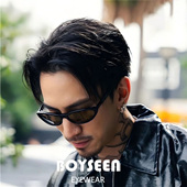 美式 窄框墨镜男嘻哈风橘色太阳镜高级拽姐墨镜防紫外线可配度数