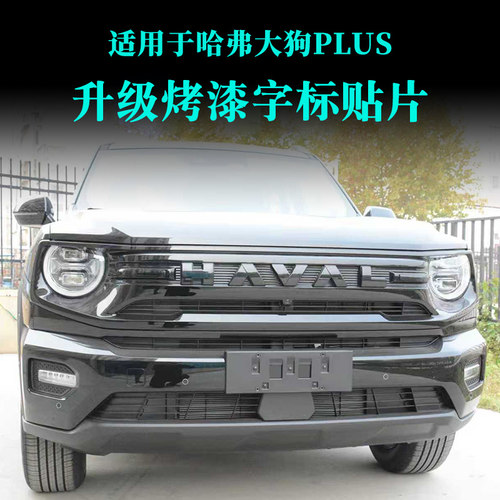 大狗PLUS前后标黑化黑武士外观