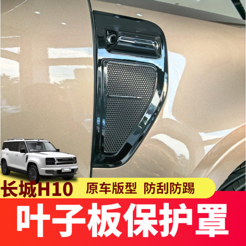 长城H10叶子板摄像头黑化黑武士