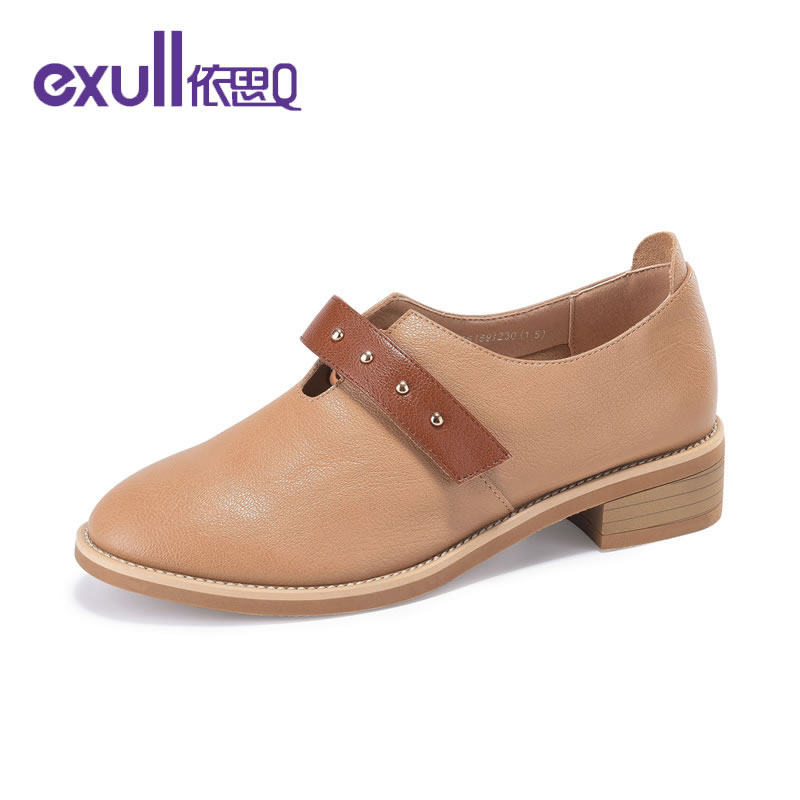 依思q春chic複古魔術貼英倫圓頭粗跟中跟原宿單鞋女19151066在類目 女鞋, 低幫鞋中 - 來自Buy2taobao.com提供專業的淘寶代購服務