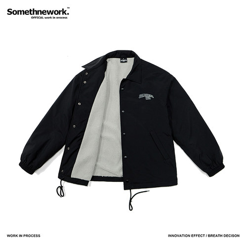 STN双面穿羊羔毛摇粒绒工装