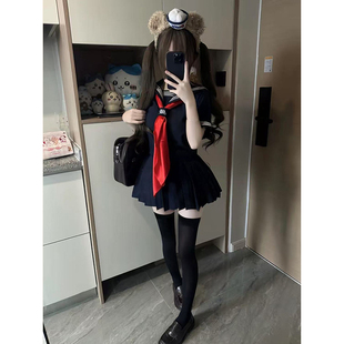 正统水手服三本正版原创JK制服学院风JK整套装JK学生校服长袖短袖