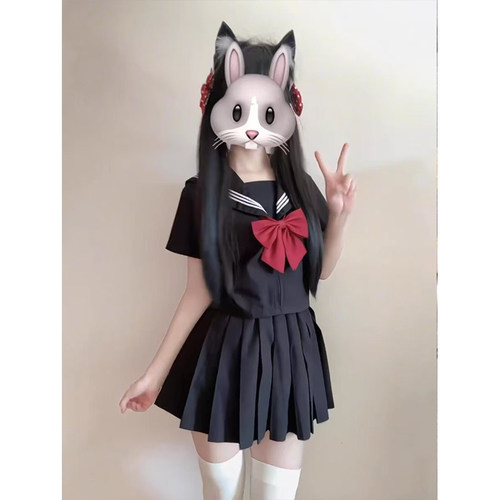 JK套装新款穿搭长袖短袖水手服三本正版原创JK制服日系学院风套装