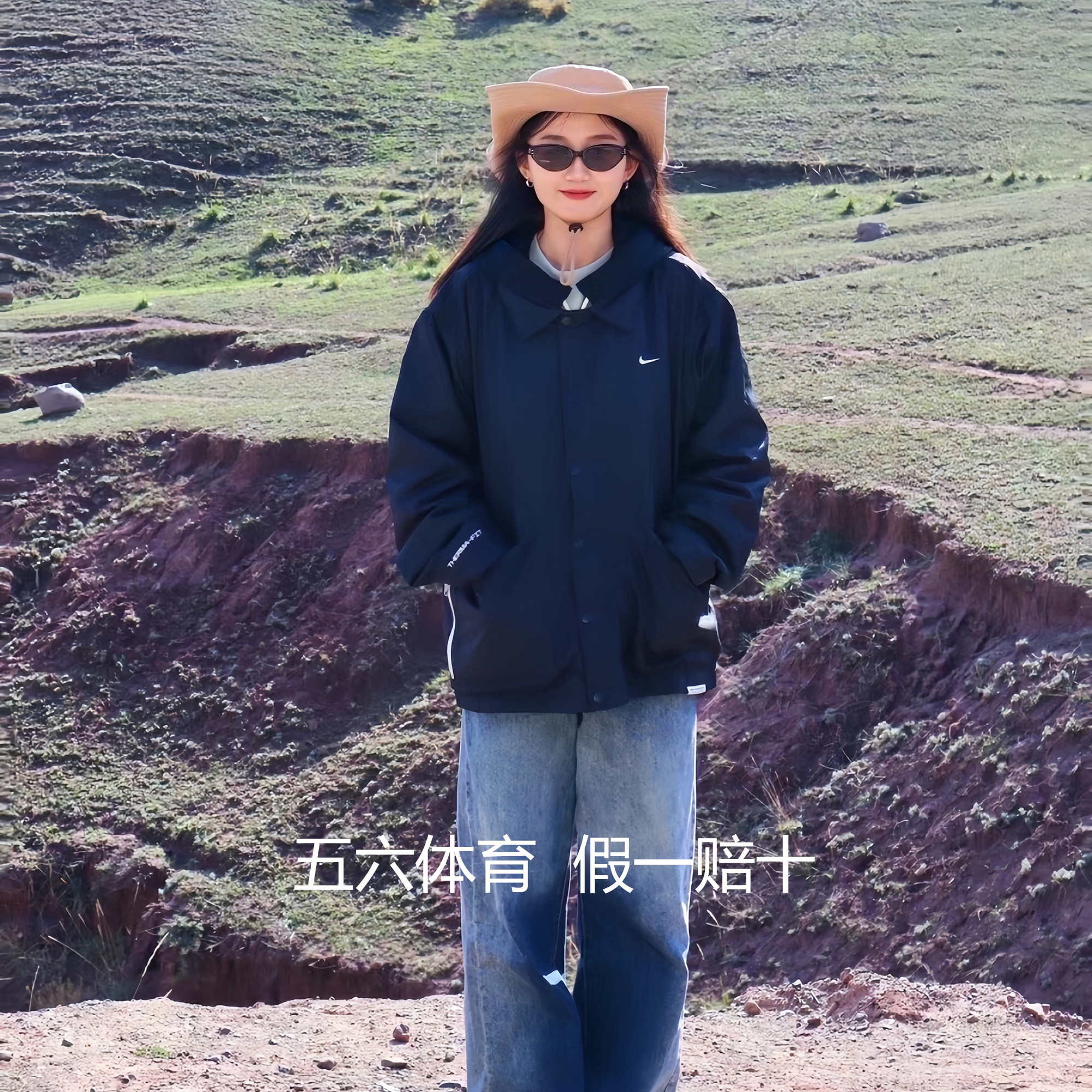 男子透气翻领梭织夹克外套连帽