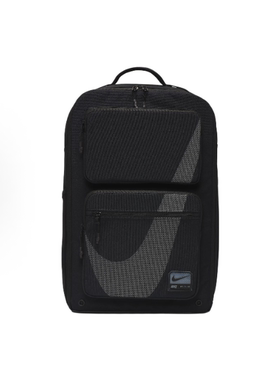 Nike 21L时尚休闲百搭织物 男女同款双肩包 黑色拼灰色HF0635-010