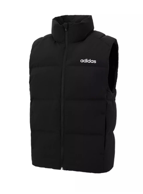 【断码】Adidas阿迪达斯羽绒马甲装运动无袖羽绒服立领外套JL9563