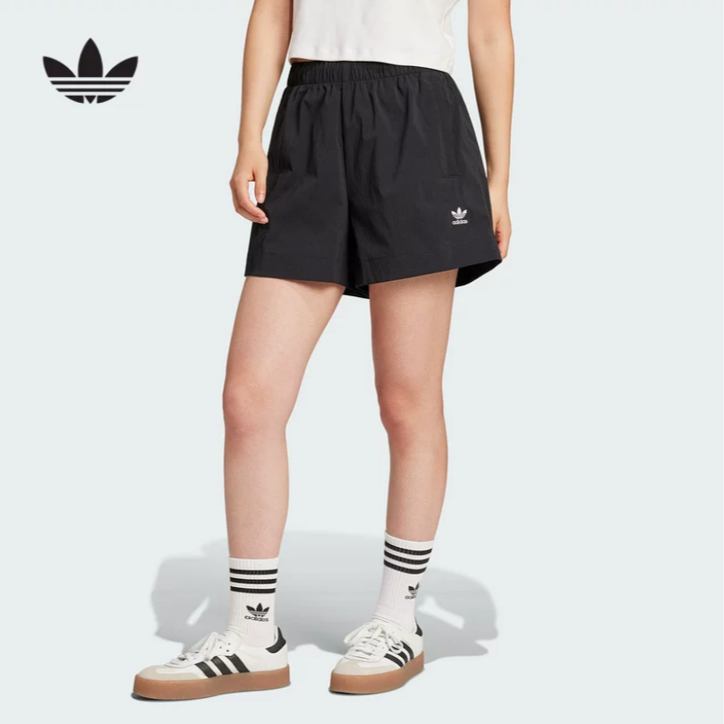 Adidas阿迪达斯女舒适跑步健身训练运动短裤JD1511
