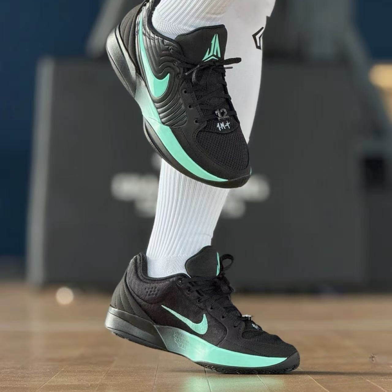 Nike耐克男鞋新款莫兰特2代JA 2 EP缓震实战训练篮球鞋FD7327-003