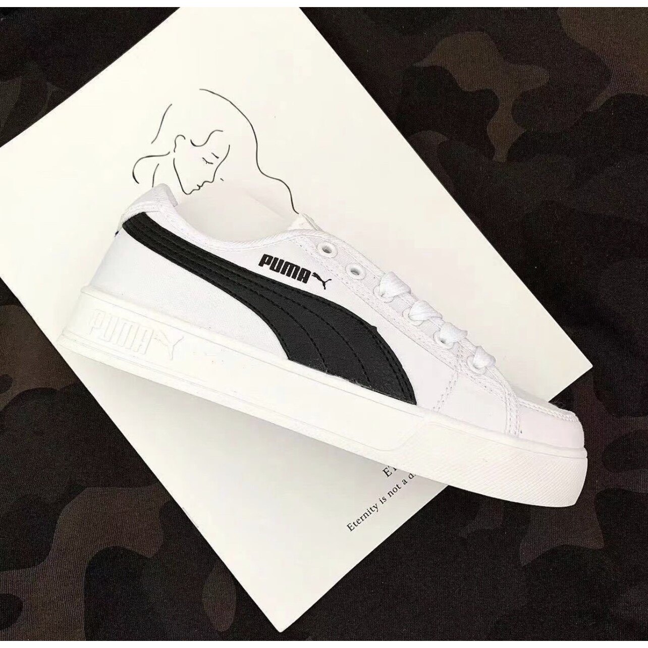 PUMA彪马男女情侣帆布374754-01